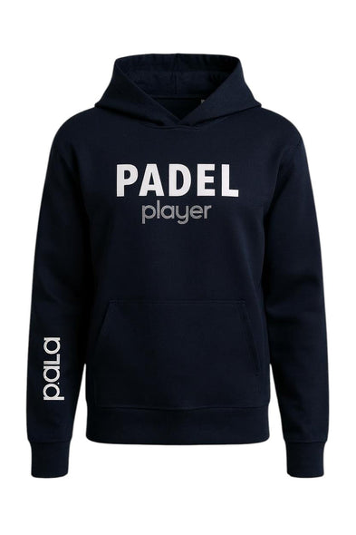 PADEL player hooded sweatshirt Blue Oversized