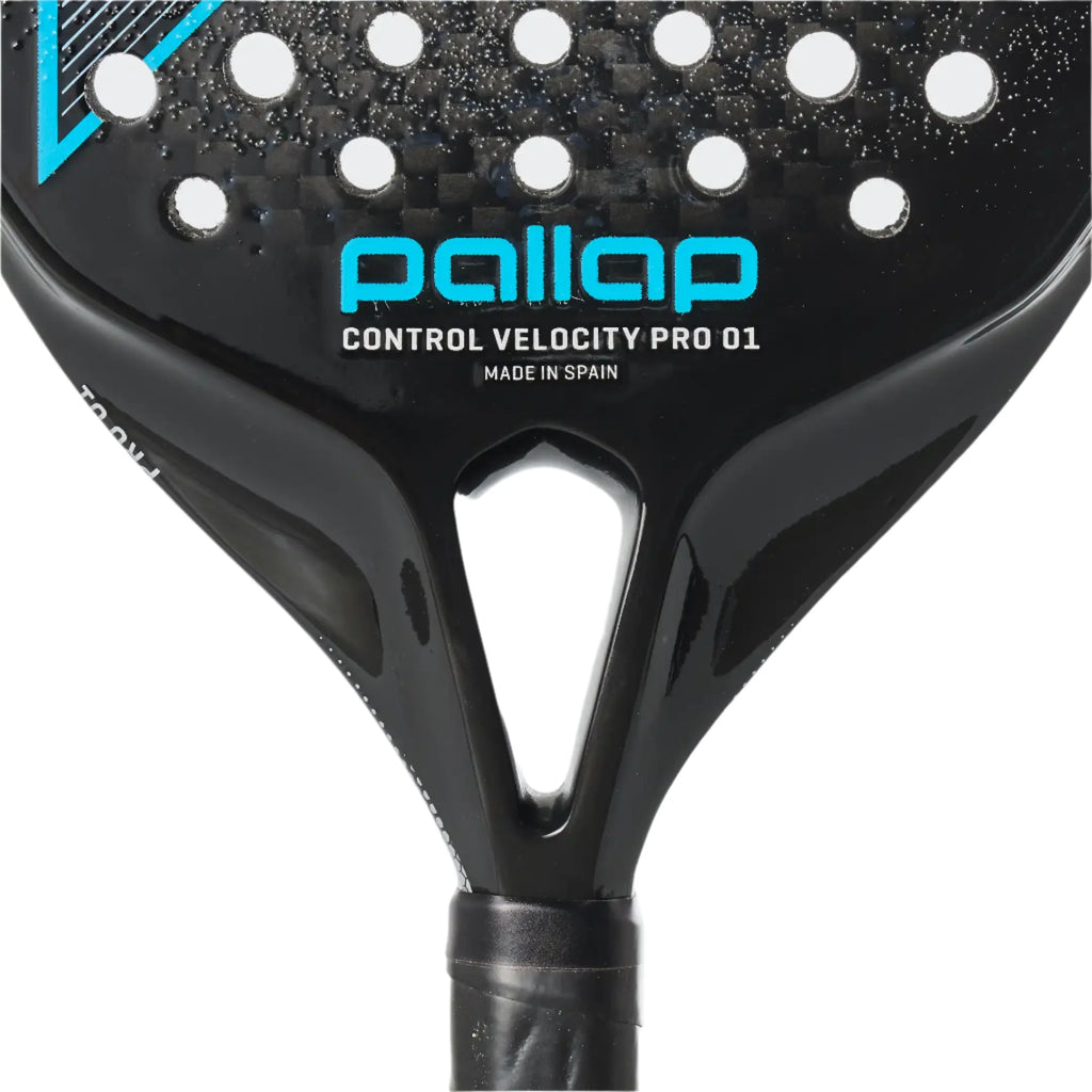 Control Velocity Pro padel racket – Hyperspin surface detail the padel shop pallap