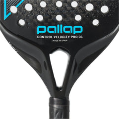 Control Velocity Pro padel racket – Hyperspin surface detail the padel shop pallap