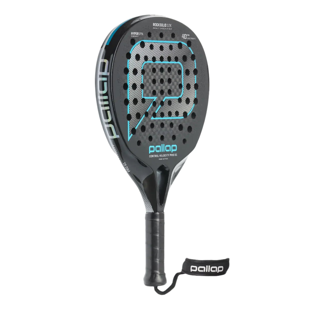 Control Velocity Pro padel racket – side profile the padel shop pallap