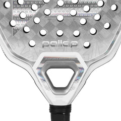 EvoFORCE Bright Star padel racket – logo detail The Padel Shop