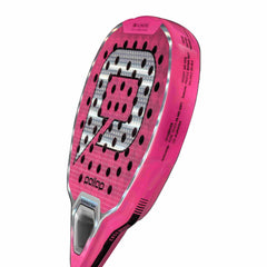 EvoFORCE Team Pink padel racket – full side view