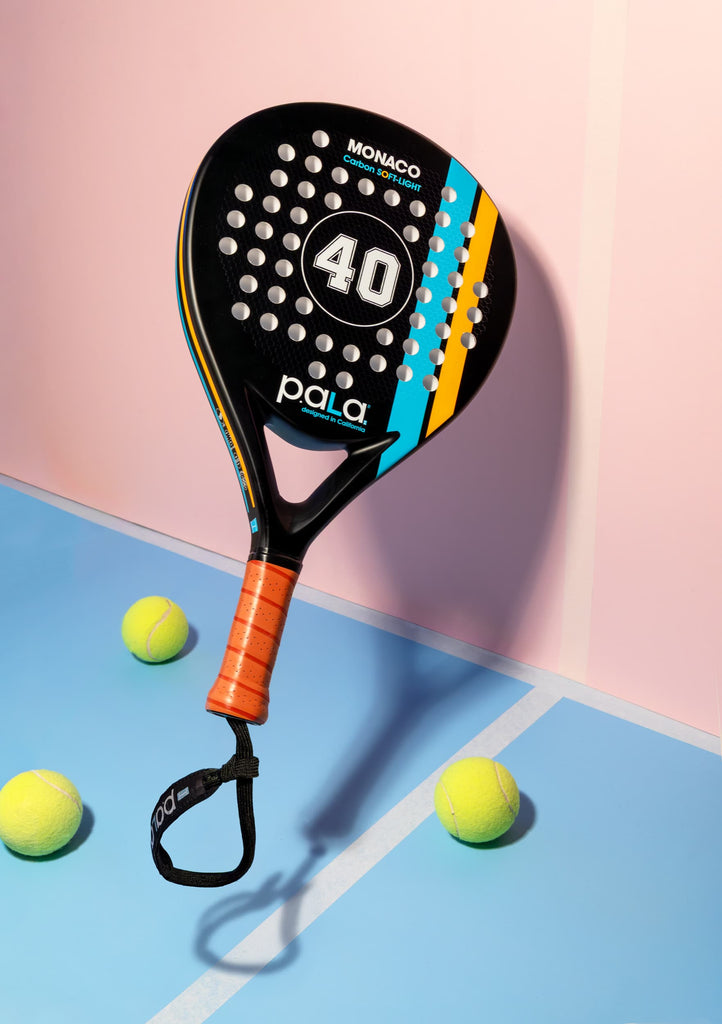 Monaco padel racket – with padel balls The Padel Shop