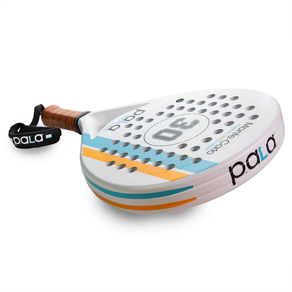 detail 3d texture padel racket