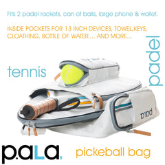 P.ala Sling  Padel Bag WHITE