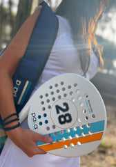 P.ala Montecarlo Carbon Soft Padel Racket WHITE