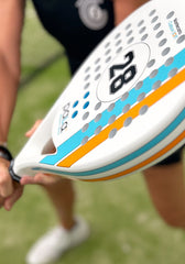 P.ala Montecarlo Carbon Soft Padel Racket WHITE