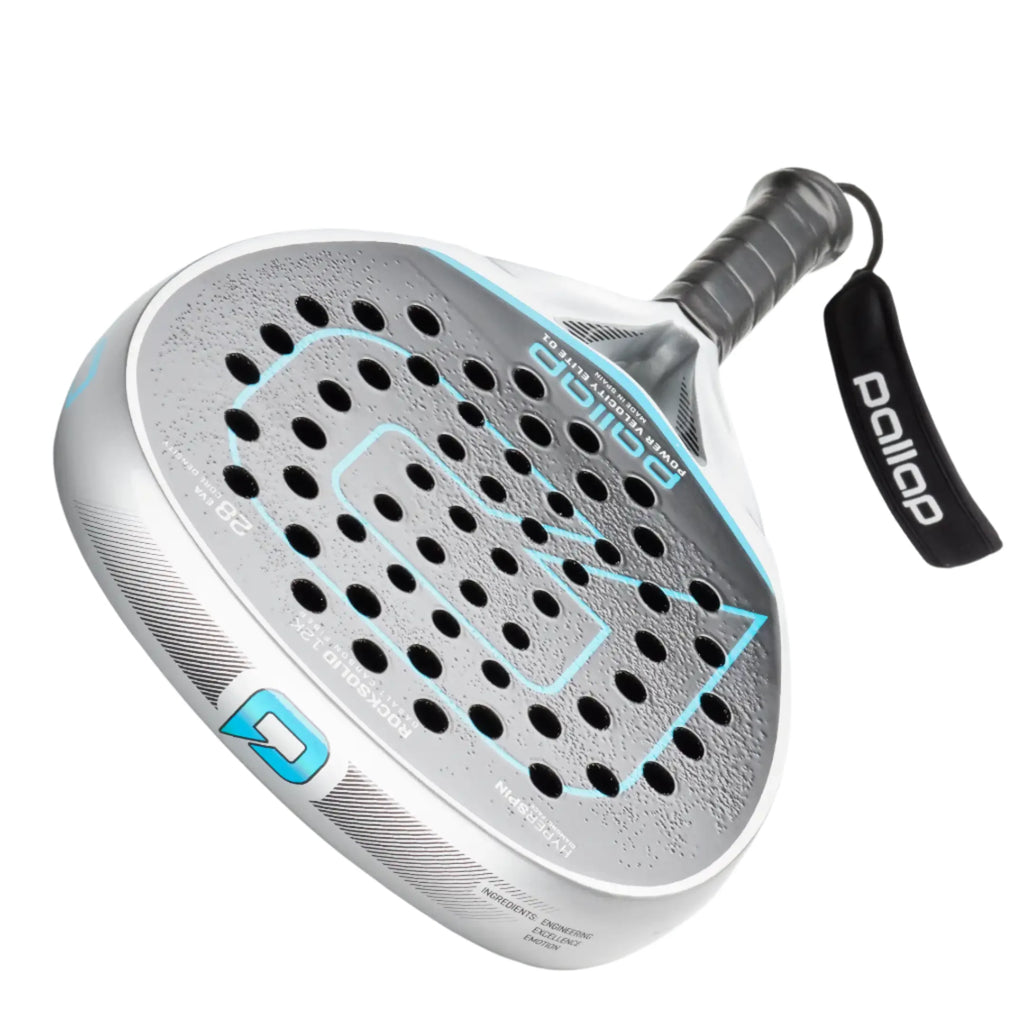 Power Velocity Elite padel racket – front view The Padel Shop